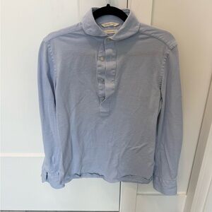 Men’s Suitsupply Long Sleeve Popover shirt